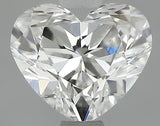 0.81 carat Heart diamond H VS1 