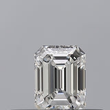 0.23 carat Emerald diamond E VVS2 