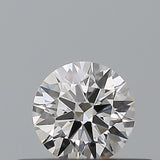 0.24 carat Round diamond F  VVS1 Excellent