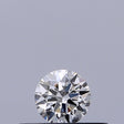 0.18 carat Round diamond F VVS1 Excellent