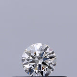 0.18 carat Round diamond F VVS1 Excellent