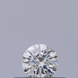 0.18 carat Round diamond F IF Excellent
