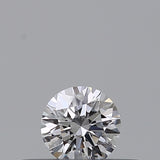 0.18 carat Round diamond D  VVS2 Excellent