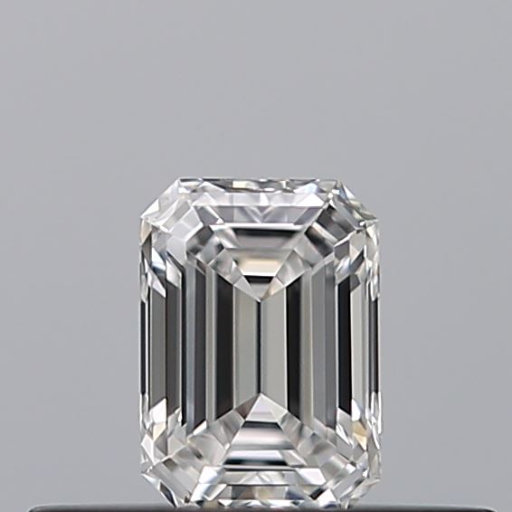 0.26 carat Emerald diamond D VVS2 