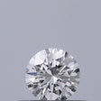0.26 carat Round diamond E VVS2 Excellent