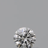 0.18 carat Round diamond G  VVS1 Excellent