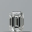 0.23 carat Emerald diamond E IF 