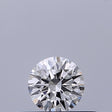 0.25 carat Round diamond E IF Excellent