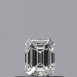 0.25 carat Emerald diamond F VVS2 