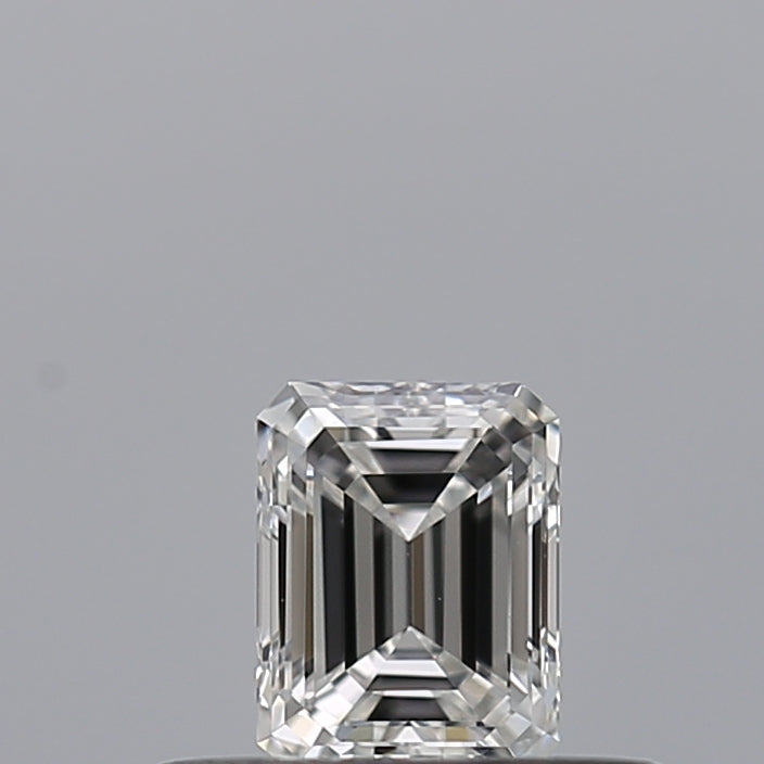 0.25 carat Emerald diamond F  VVS2