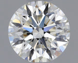 0.53 carat Round diamond J VVS2 Excellent