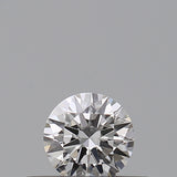 0.19 carat Round diamond E  VVS1 Excellent