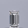 0.24 carat Baguette diamond F IF 