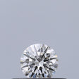 0.19 carat Round diamond E IF Excellent