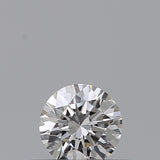 0.19 carat Round diamond F  IF Excellent
