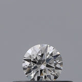 0.18 carat Round diamond D IF Excellent