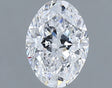 1.01 carat Oval diamond D SI2 