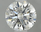 0.53 carat Round diamond J VVS1 Excellent