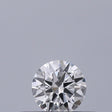 0.18 carat Round diamond E VS2 Excellent