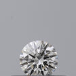 0.18 carat Round diamond D  VVS2 Excellent