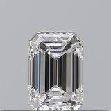 0.23 carat Emerald diamond D VVS2 