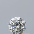 0.25 carat Round diamond F IF Excellent