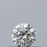 0.25 carat Round diamond F IF Excellent