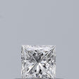 0.23 carat Princess diamond E VVS1 