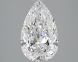 1.50 carat Pear diamond D FL 