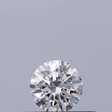 0.21 carat Round diamond E VVS1 Excellent