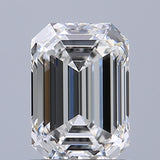 1.01 carat Emerald diamond E VVS2 