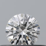 0.22 carat Round diamond F  VVS1 Excellent