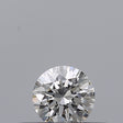0.18 carat Round diamond D  VVS2 Excellent