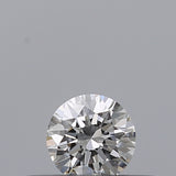 0.18 carat Round diamond D  VVS2 Excellent