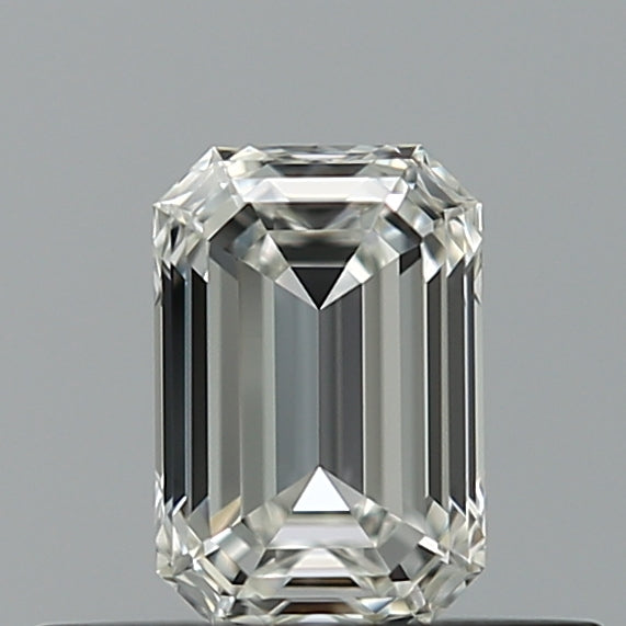 0.41 carat Emerald diamond H IF 