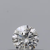 0.21 carat Round diamond F  IF Excellent