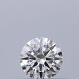 0.27 carat Round diamond F IF Excellent