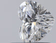 0.51 carat Heart diamond D SI1 