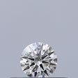 0.19 carat Round diamond F VVS2 Excellent