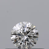 0.25 carat Round diamond F VVS2 Excellent