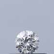 0.18 carat Round diamond E VVS2 Excellent