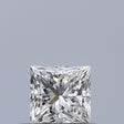 0.34 carat Princess diamond H VVS1 
