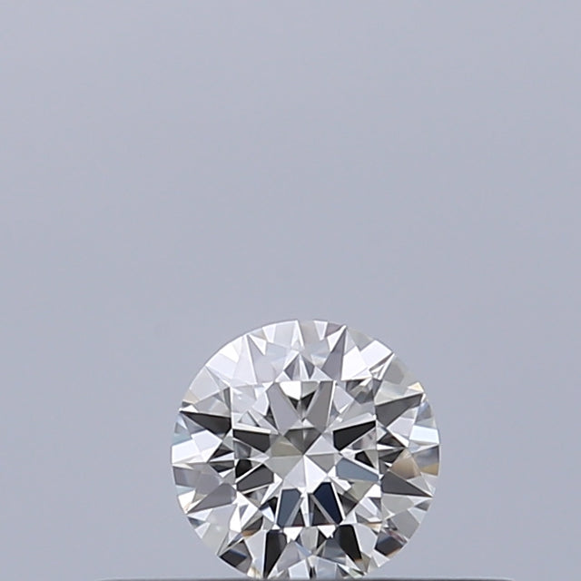0.19 carat Round diamond F IF Excellent
