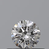0.25 carat Round diamond F  VVS1 Excellent