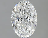1.00 carat Oval diamond D SI2 