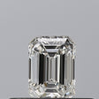0.28 carat Emerald diamond F VVS2 