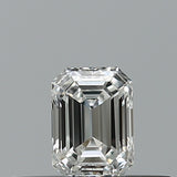 0.24 carat Emerald diamond F IF 
