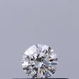 0.19 carat Round diamond F VVS2 Excellent