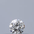 0.18 carat Round diamond E VVS1 Excellent