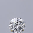 0.19 carat Round diamond E VVS1 Excellent